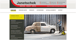 Desktop Screenshot of janetschek-gmbh.de